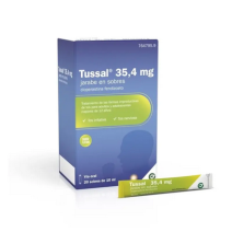 TUSSAL 35,4 MG/ML 20 SOBRES DE JARABE 10 ML