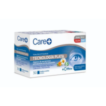 Care+ Toallitas Oftálmicas Tecnología Plata 30 Unidades