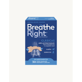 Breathe Right Tiras Nasales Grandes, 30Ud