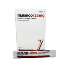 ENANDOL 25 MG 16 SOBRES SOLUCION ORAL
