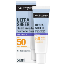 NEUTROGENA SOLAR ULTRA SHEER FLUIDO ANTIEDAD INVISIBLE SPF50 50ML