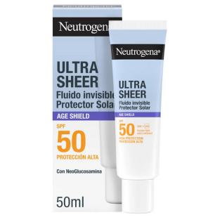 NEUTROGENA SOLAR ULTRA SHEER FLUIDO ANTIEDAD INVISIBLE SPF50 50ML