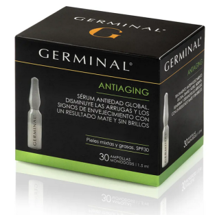 Germinal Accion Profunda Tratamiento Antiaging Piel Normal y Mixta,30 ampollas