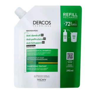 Vichy Dercos Anticaspa Champu Caspa Seca, 400 ml