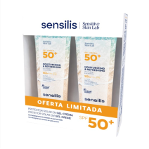Sensilis Sensitive Skin Lab DUPLO Gel Crema SPF50+, 2X250ml
