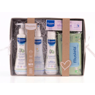 Mustela Cesta Mis Primeros Productos Gris