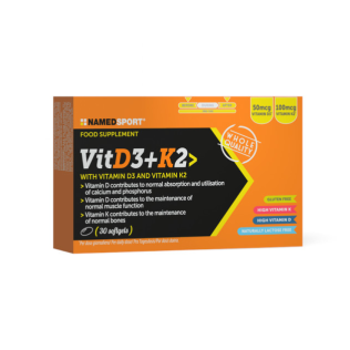 Namedsport Vitamina D3+K2 30 softgels
