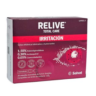 Relive Total Care Gotas Oftálmicas 20 Monodosis