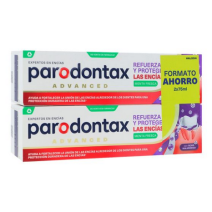 Parodontax DUPLO Refuerza y Protege Encias Dentifrico Sabor Menta Fresca 2x75ml