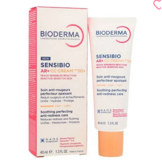 BIODERMA SENSIBIO AR CC CREAM SPF 50 40 ML