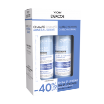Vichy DUPLO Dercos Champu Mineral Suave Fortificante 2X400 ml