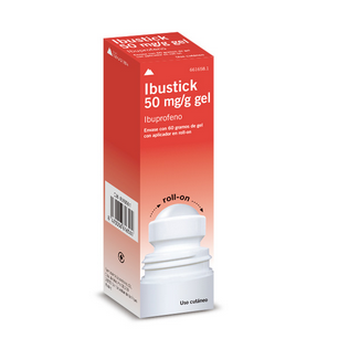 IBUSTICK 50 MG/G GEL TOPICO ROLLON 60 G
