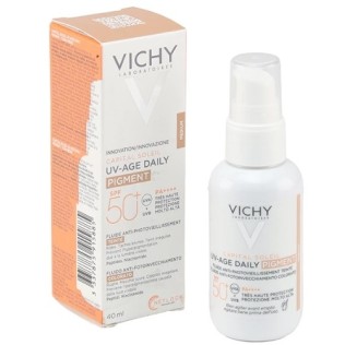 Vichy Capital Soleil UV-Age Daily Water Fluid Antifotoenvejecimiento COLOR SPF50+ 40ml