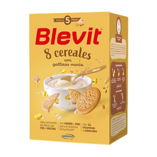 Blevit Plus Duplo 8 Cereales Galleta Maria 600g