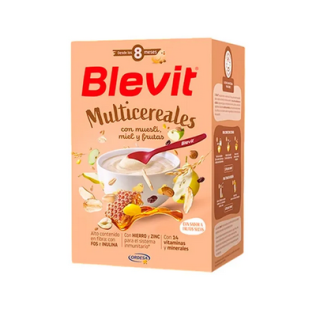 Blevit Plus Multicereales Con Frutos Secos Miel y Frutas 600g