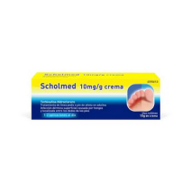 SCHOLMED 10 MG/G CREMA 15 G
