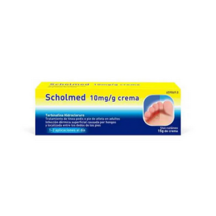 SCHOLMED 10 MG/G CREMA 15 G
