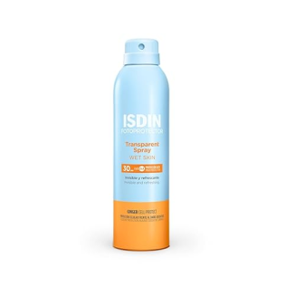 Isdin Fotoprotector Spray Transparente Wet Skin SPF30 250ml