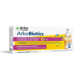 Arkobiotics Vitaminas Defensas Niños 7dosis