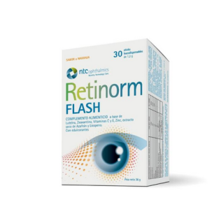 Retinorm Flash 30 Sticks Bucodispersables 1,2g Sabor Naranja