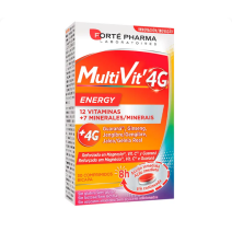 Multivit 4G Energy  2 Tubos 15 Comprimidos Efervescente