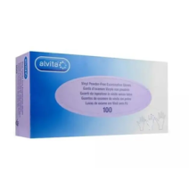 Alvita Guantes sin Polvo Vinilo T-L 100u