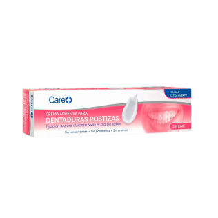 Care+ Crema Adhesiva Extrafuerte Sin sabor 40g