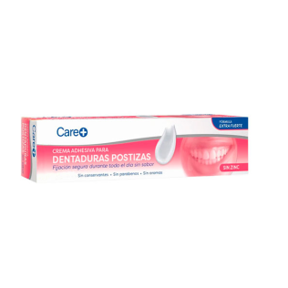 Care+ Crema Adhesiva Extrafuerte Sin Sabor 75g