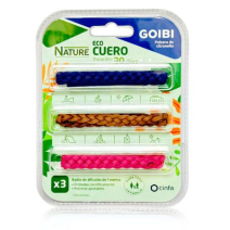 Goibi Nature Cuero Pulsera Citronela 3u