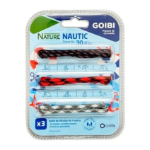 Goibi Nature Cuero Pulsera Citronela 3u