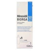 MINOXIDIL BIORGA 50 MG/ML SOLUCION CUTANEA 1 FRASCO 60 ML