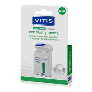 Vitis Cinta Dental Con Fluor y Menta