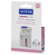 Vitis Seda Dental Suave Con Fluor y Menta