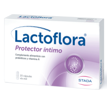 Lactoflora Protector Íntimo Probióticos y Vitamina A, 20cápsulas