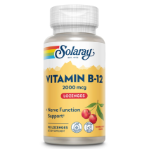 Solaray Vitamin B12 2000 mcg - 90 comprimidos sublinguales