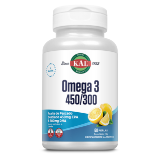 KAL Omega 3 450 EPA / 300 DHA- 60 perlas