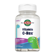KAL Vitamin C-Rex, 100 Dinosaurios Masticables 