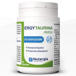 Nutergia Ergytaurina Detox Hepático 60 cápsulas