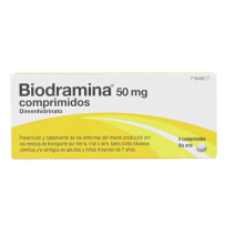 BIODRAMINA 50 MG 4 COMPRIMIDOS