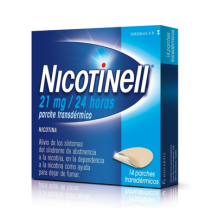 NICOTINELL 21 MG/24 H 14 PARCHES TRANSDERMICOS 52.5 MG