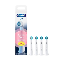 Oral B IO Recambio Gentle Care 4 Cabezales Color Blanco