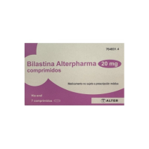 BILASTINA ALTERPHARMA 20 MG 14 COMPRIMIDOS