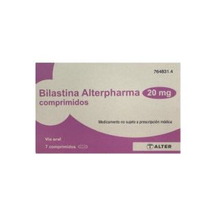 BILASTINA ALTERPHARMA 20 MG 14 COMPRIMIDOS