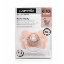Suavinex Chupete Fisiológico Haute Couture +4m, 1u