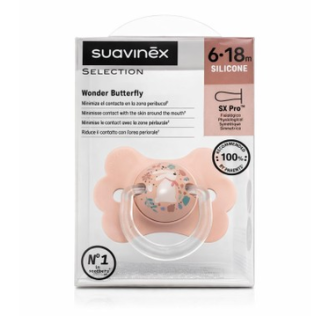 Suavinex Chupete Fisiológico Haute Couture +4m, 1u