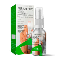 FURASEPTIC 10 MG/ML SOLUCION CUTANEA 1 FRASCO 30 ML (CON PULVERIZADOR)