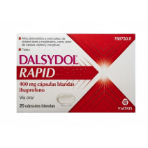 DALSYDOL RAPID 400 MG 20 CAPSULAS BLANDAS