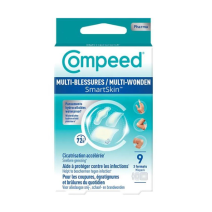Compeed Multi-Heridas Hidrocoloide 9 unidades Tamaño Mediano