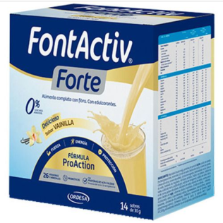 Ordesa FontActiv Forte Sabor Vainilla Suplemento Nutricional 14 x 30g
