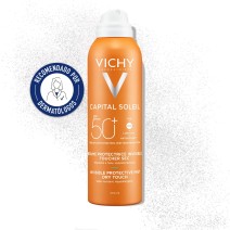Vichy Capital Soleil Bruma Invisible 50+, 200 ml